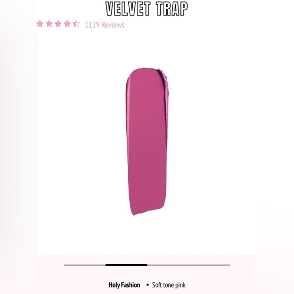 Brand New Jeffree Star Velvet Trap Lipstick in color Holy Fashion - Picture 5 of 6